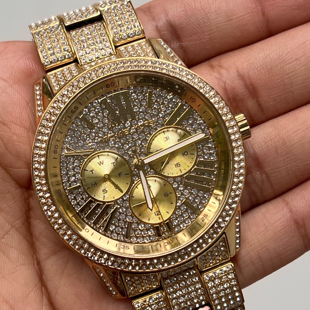Michael Kors Gold Ritz Watch - Picture 3 of 14